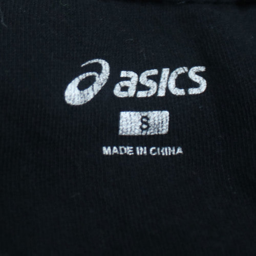 ASICS Womens Black Size S Pullover Logo Sweatshirt