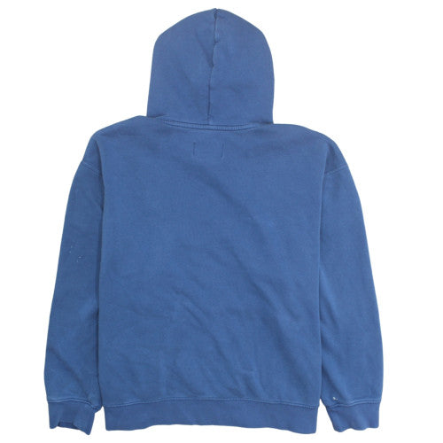 Jordan Men's Blue XL Pullover Hoodie with Logo - Classic Style