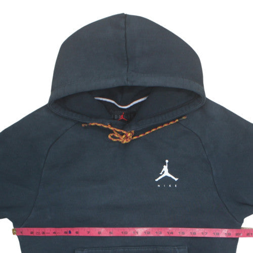 Nike Jordan Men's Blue Pullover Hoodie Size S Graphic Sports Fleece