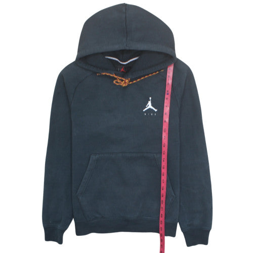 Nike Jordan Men's Blue Pullover Hoodie Size S Graphic Sports Fleece
