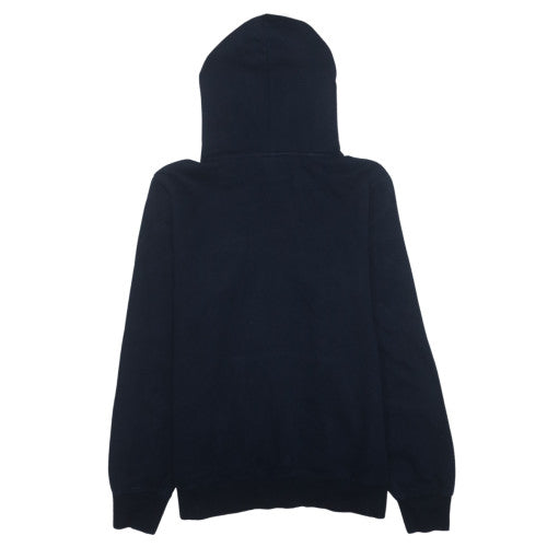 Champion Men's Black XL Pullover Hoodie with Logo Detail