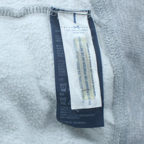 Tommy Hilfiger Women's Grey Full Zip Hoodie Size S Relaxed Fit