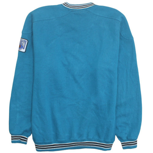 Lee Sport Men Blue San Jose Sharks Fleece Pullover Sweatshirt L