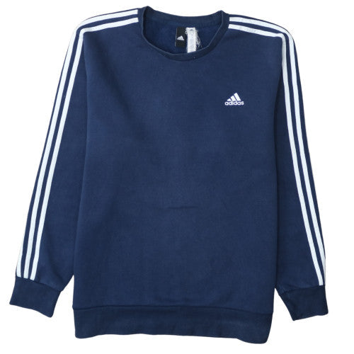 Adidas Men's Blue XL Crew Neck Pullover Sweatshirt
