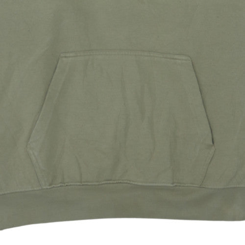 Dickies Mens Green Pullover Hoodie Medium Fleece Lined Casual Sweatshirt