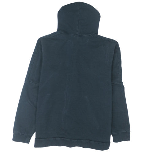 Adidas Mens Black 2XL Full Zip Hoodie Sweatshirt Fleece