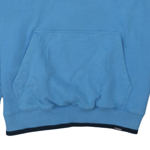 Kappa Men's Blue XL Pullover Hoodie with Logo