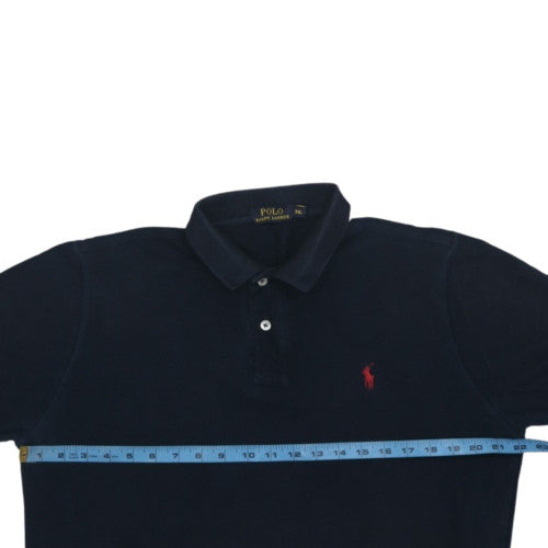 Ralph Lauren Men's Black 2XL Polo Shirt Classic Fit Cotton