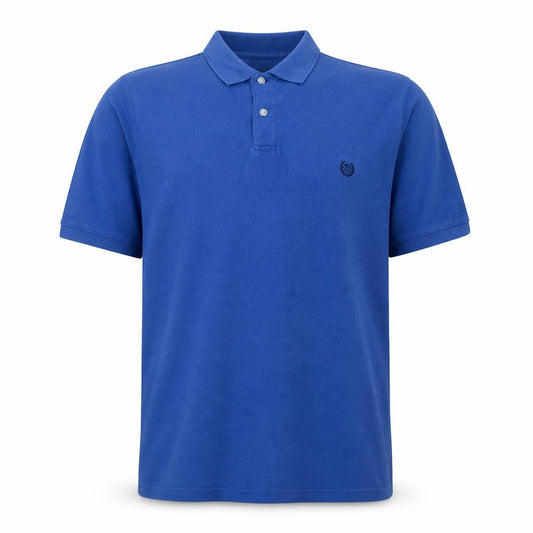 Chaps Men's Blue 2XL Classic Cotton Polo Shirt
