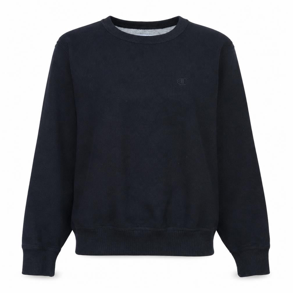 Champion Women's Black Classic Crew Neck Sweatshirt Size S