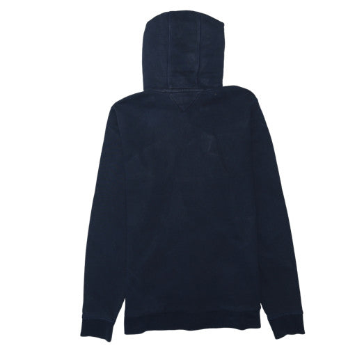 Tommy Hilfiger Men's Blue XL Pullover Hoodie Cotton Logo