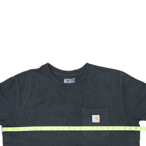 Carhartt Men’s Black XL Relaxed Fit Cotton Pocket T-Shirt