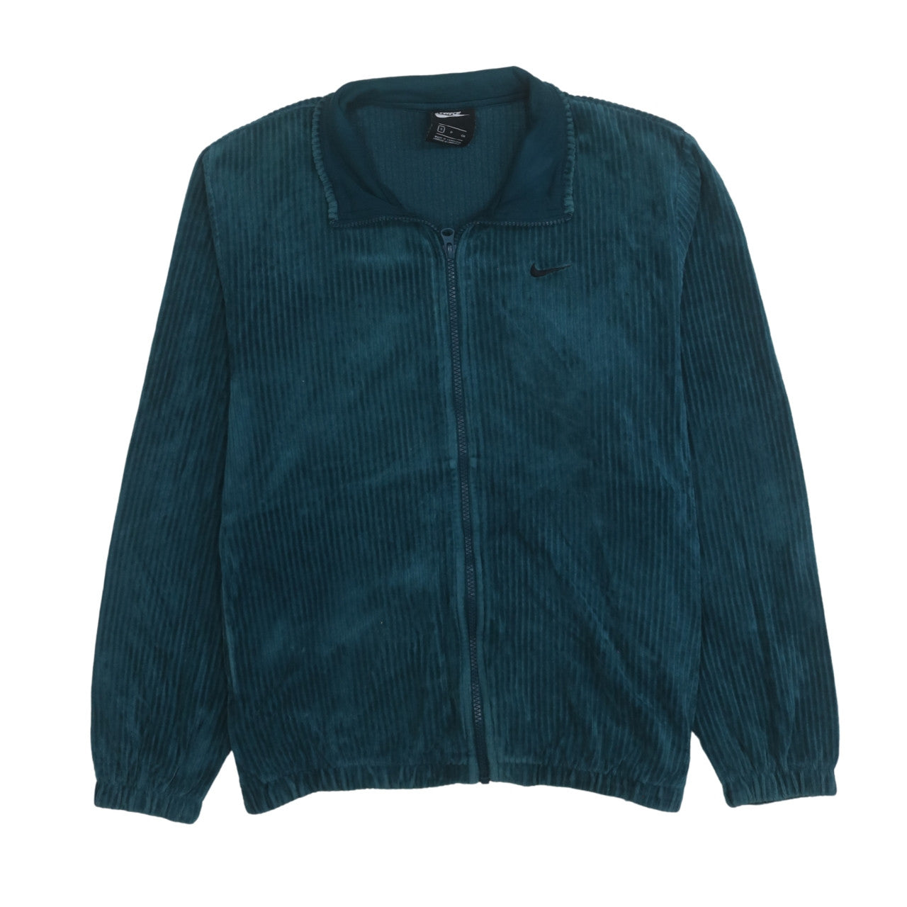 Nike Women’s Teal Full Zip Sweatshirt Small Cotton Blend Jacket
