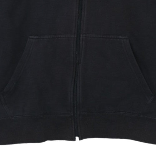 Fila Men's Black Full Zip Hoodie Size M Logo Sportswear
