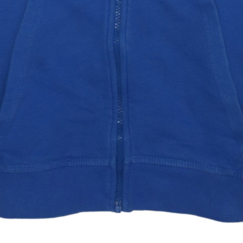 Nike Men's Blue Full Zip Sports Hoodie S Regular Fit