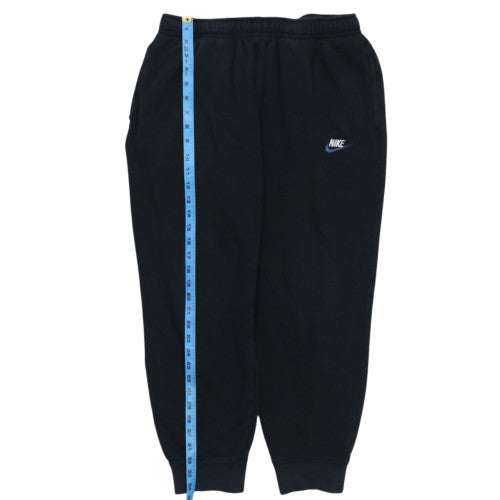 Nike Men's Black Fleece Jogger Trousers Size L Regular Fit