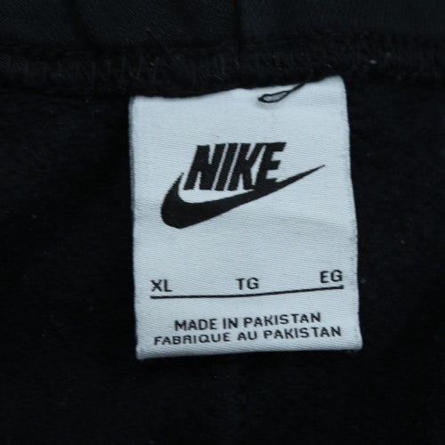 Nike Womens Black XL Fleece Jogger Sweatpants with Elastic Waist