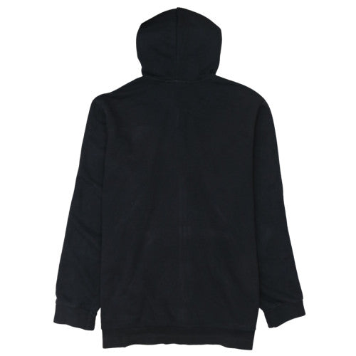 Adidas Mens Black 2XL Full Zip Hoodie Sports Fleece Sweatshirt