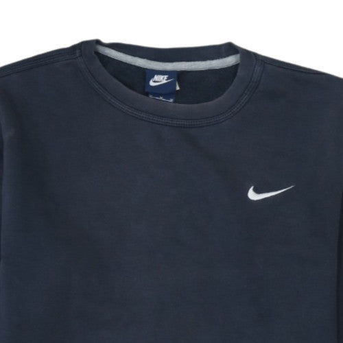 Nike Men's Blue Crew Neck Pullover Sweatshirt M Regular Fit