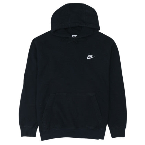 Nike Men's Black XL Pullover Hoodie Cotton Blend Fleece Sweatshirt