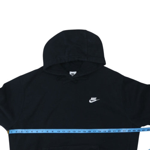 Nike Men's Black XL Pullover Hoodie Cotton Blend Fleece Sweatshirt