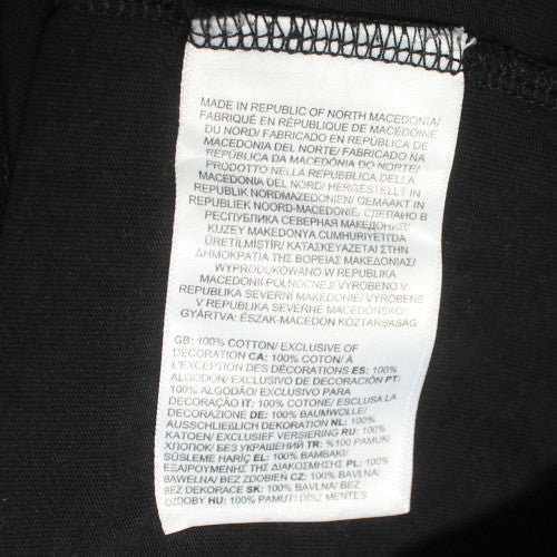 The North Face Men's Black Mount Everest Graphic Cotton T-Shirt L