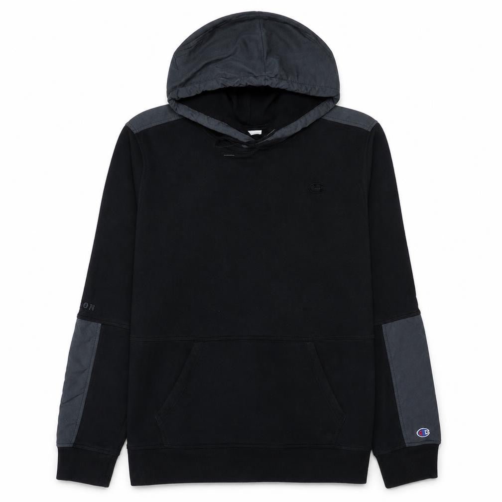 Champion Elite Men's Black XL Pullover Hoodie Cotton Blend