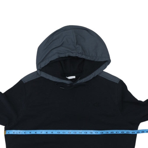 Champion Elite Men's Black XL Pullover Hoodie Cotton Blend