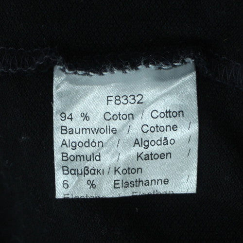 Lacoste Mens Black Slim Fit Polo Shirt XS Cotton Blend