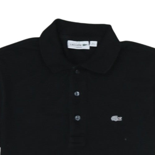 Lacoste Mens Black Slim Fit Polo Shirt XS Cotton Blend