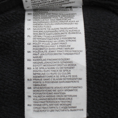 Adidas Men's Black Pullover Hoodie Small Regular Fit Sports Style