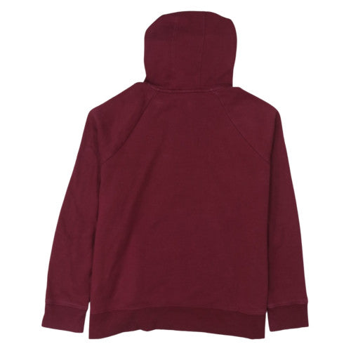 Under Armour Women Burgundy XL Pullover Hoodie Loose Fit Fleece
