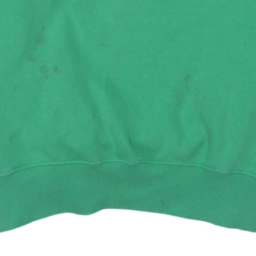 Nike Womens Green Crew Neck Pullover Sweatshirt Size L