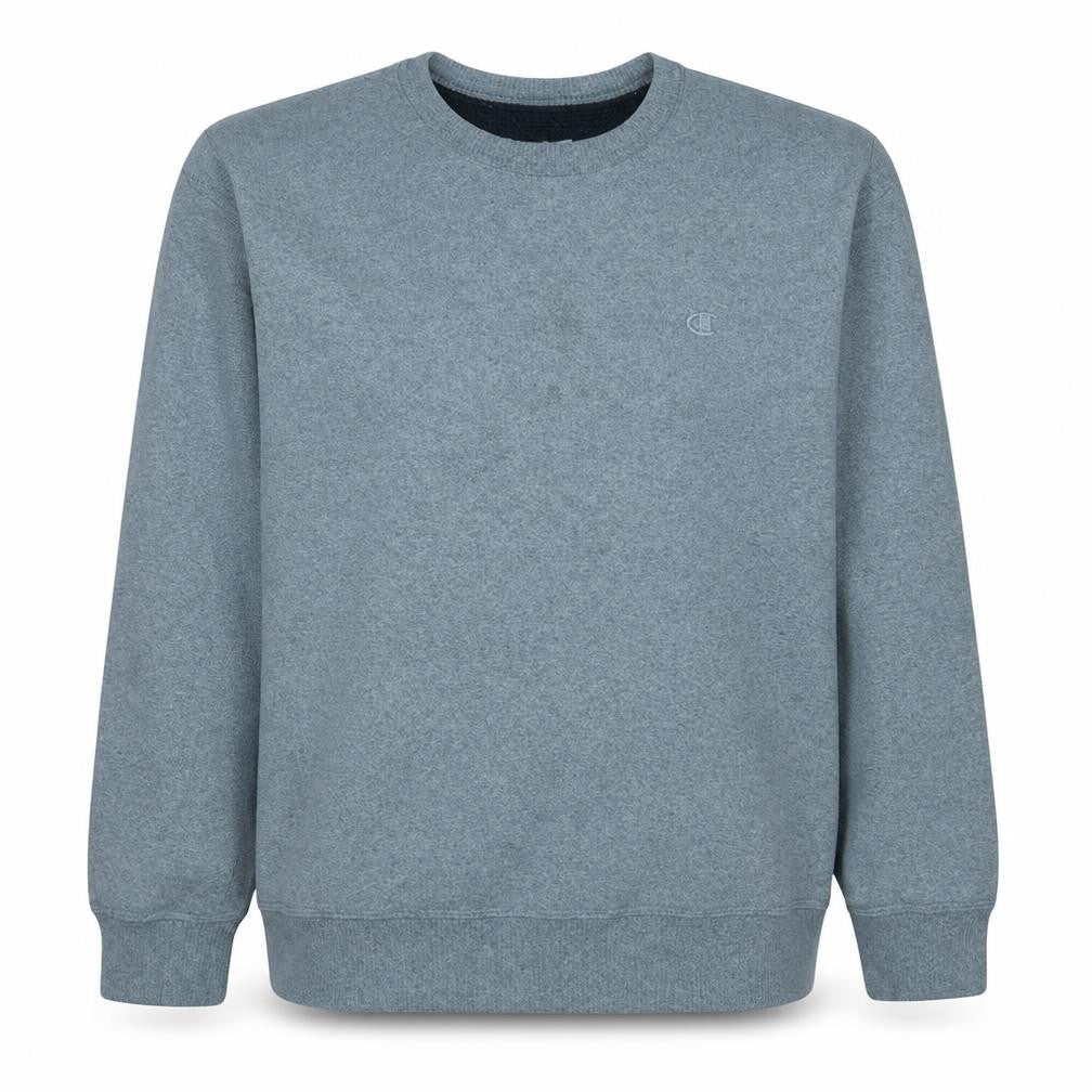 Champion Men’s Grey 2XL Pullover Fleece Sweatshirt Crew Neck