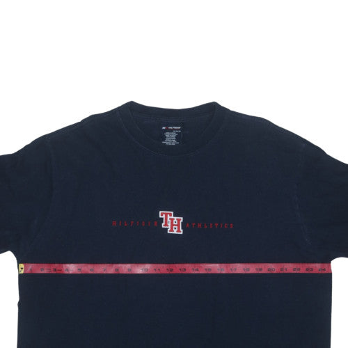 Hilfiger Athletics Men's Navy Blue Cotton Crew Neck T-Shirt XL