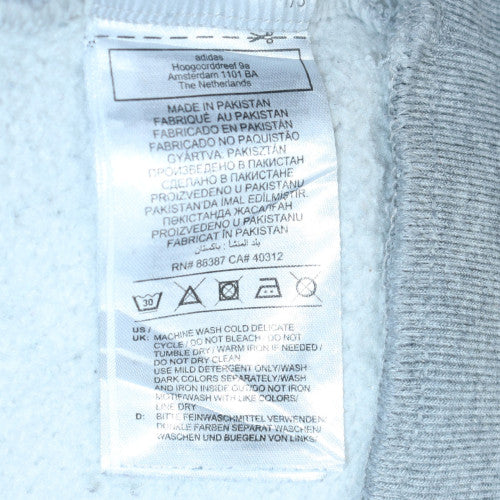 Nike Men's Grey Black XL Pullover Crew Neck Logo Sweatshirt