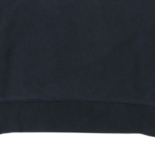 Nike Men's Grey Black XL Pullover Crew Neck Logo Sweatshirt