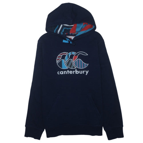 Canterbury Mens Blue Uglies Pullover Hoodie L Sports Fleece