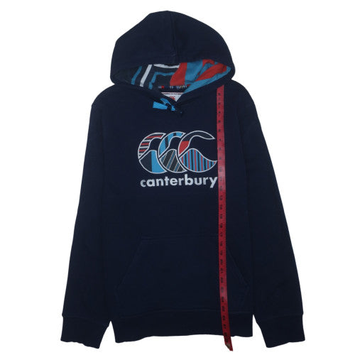 Canterbury Mens Blue Uglies Pullover Hoodie L Sports Fleece