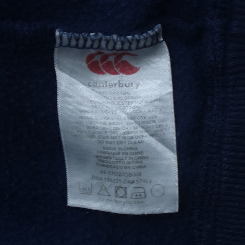 Canterbury Mens Blue Uglies Pullover Hoodie L Sports Fleece