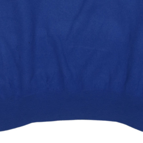 Ralph Lauren Men's Blue 2XL Crew Neck Knit Pullover Sweatshirt