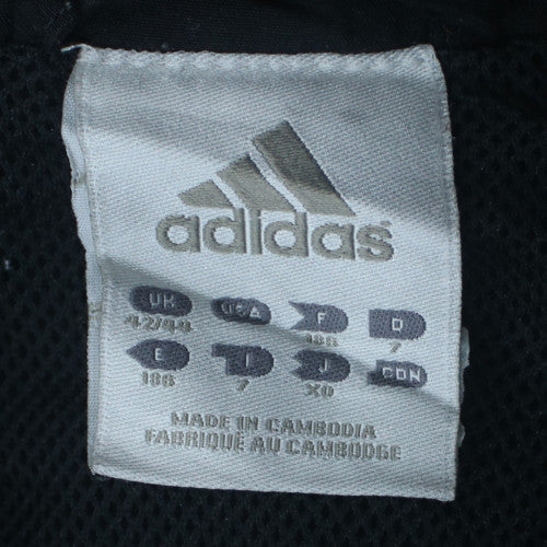 adidas Men's Black Full Zip Sports Sweatshirt Size L