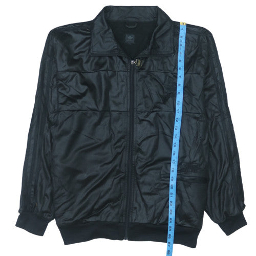 adidas Mens Black XL Bomber Jacket Full Zip Casual Sportswear