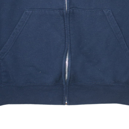 Champion Men's Navy Michigan Full Zip Hoodie XL Fleece