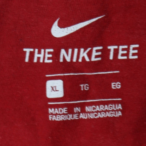 Nike Men's Red Tampa Bay Buccaneers Brady 12 Graphic T-Shirt XL
