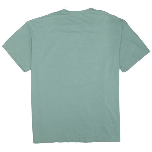 Nike Men's Green AIR Graphic T-Shirt XXL Cotton Crew Neck