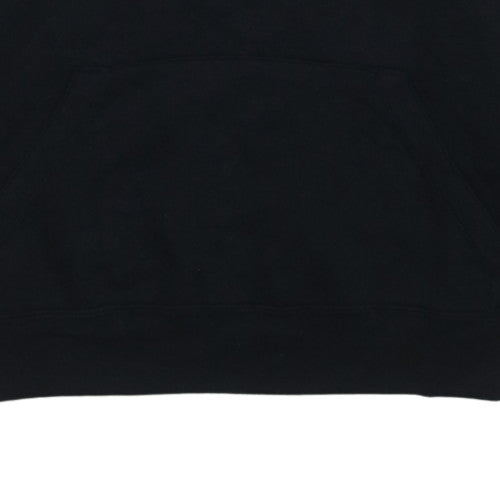 Champion Men's Black Pullover Hoodie M Regular Fit Fleece Logo