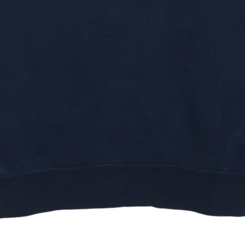 Nike Men's Blue Crew Neck Pullover Sweatshirt Size L