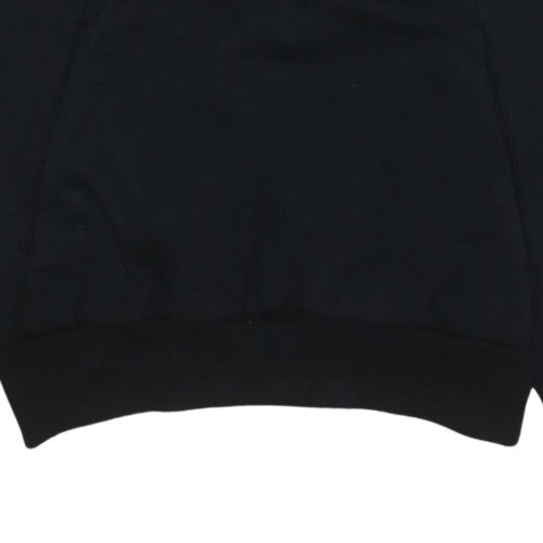 adidas Men's Black Pullover Hoodie Size L Sportswear Fleece
