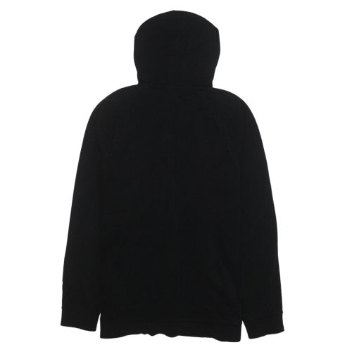 Calvin Klein Mens Black Full Zip Hoodie Size M Cotton Blend
